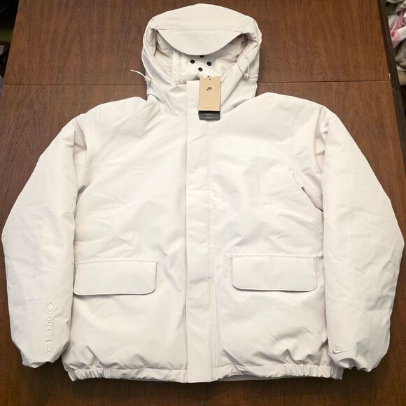 Nike Other - Nike Tech GORE-TEX Therma-Fit Jacket Cream Light Orewood FZ0724-104 Men's Size M